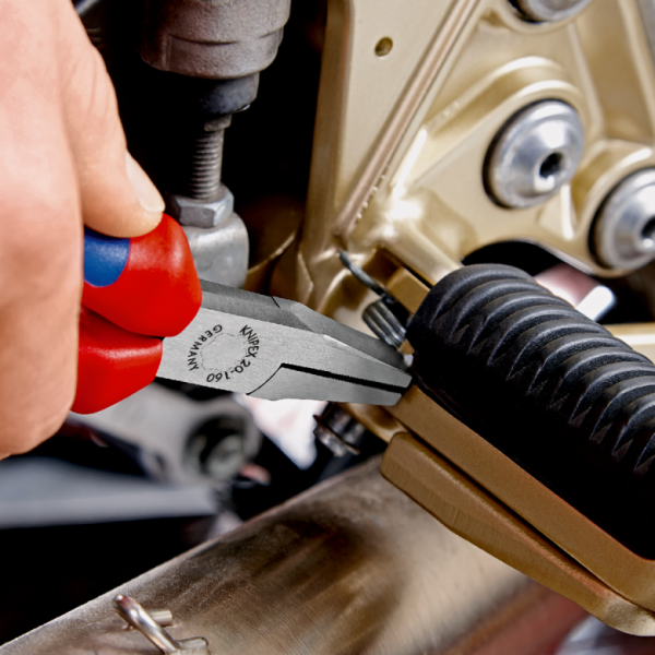 KNIPEX Yassı Ağız Kargaburun 160 mm (2002160)