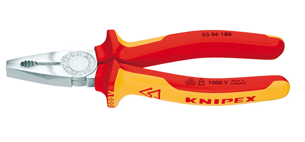 KNIPEX VDE 1000 Volt Pense 180 mm (0306180)