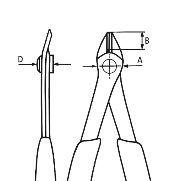 KNIPEX Super Knips Elektronikçi Pensesi 125 mm (7803125)