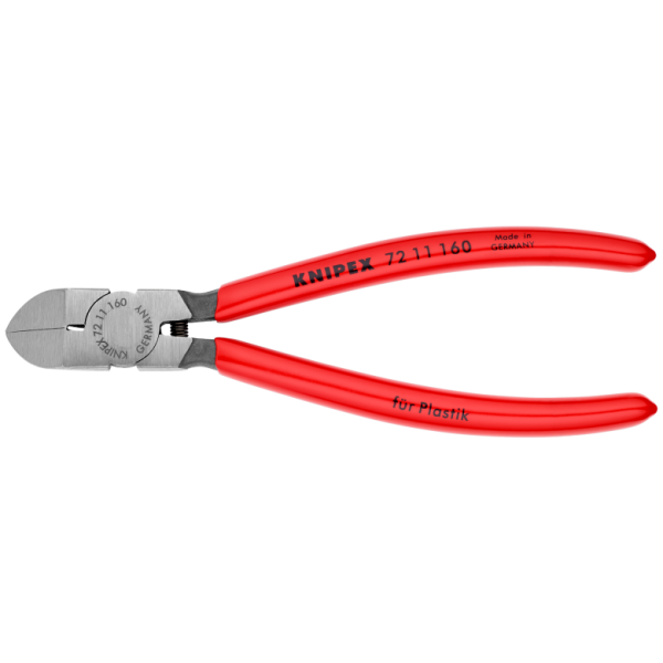 KNIPEX Eğri Yan Keski 160 mm (7211160)