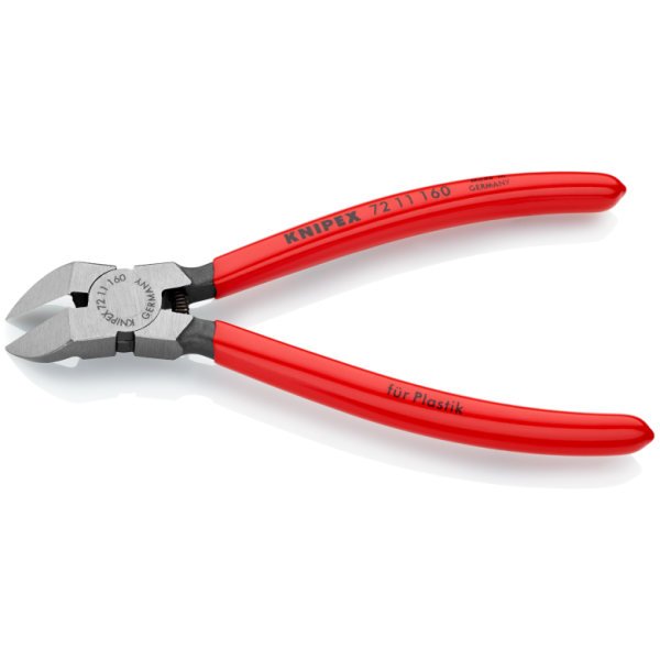 KNIPEX Eğri Yan Keski 160 mm (7211160)