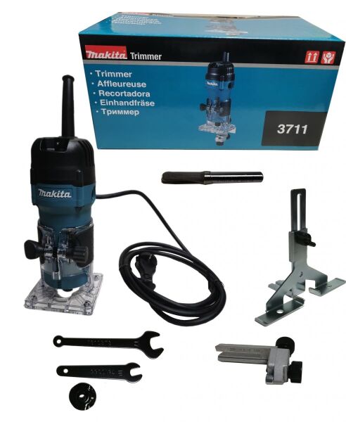 MAKİTA 3711 Avuç Tip El Frezesi 530 Watt