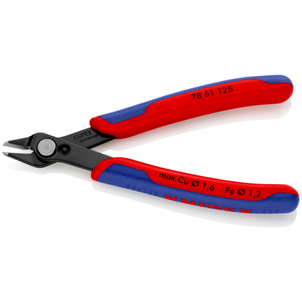KNIPEX Elektronikçi Devre Yan Keski 125 mm (7861125)