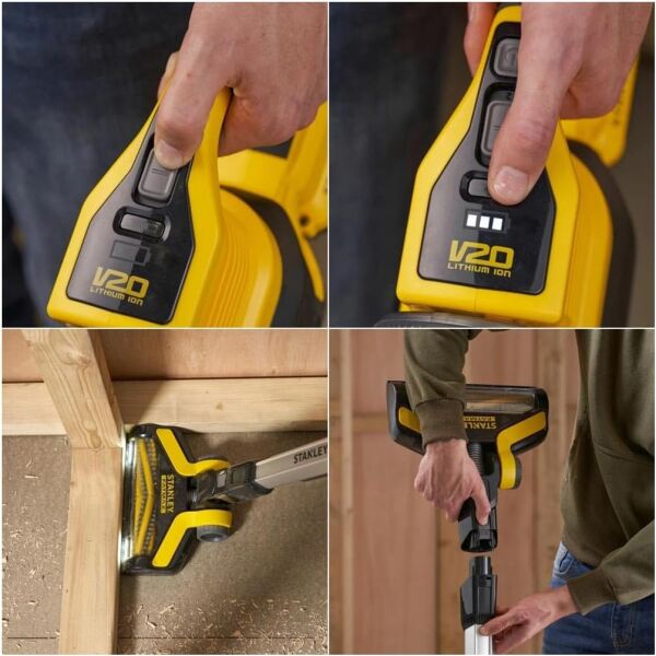 Stanley Fatmax V20 SFMCVS001D1 Şarjlı Dikey Süpürge