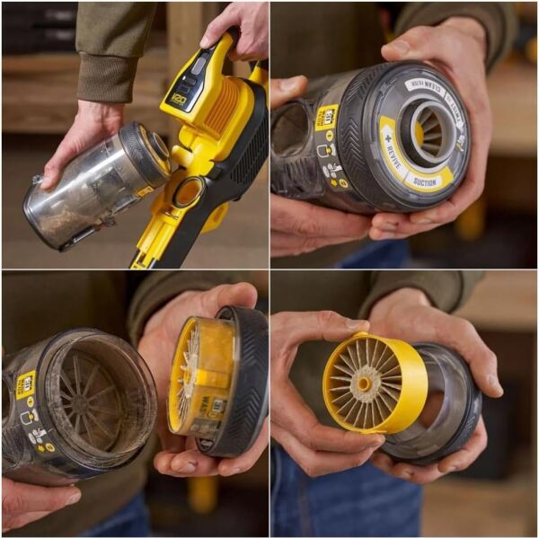 Stanley Fatmax V20 SFMCVS001D1 Şarjlı Dikey Süpürge