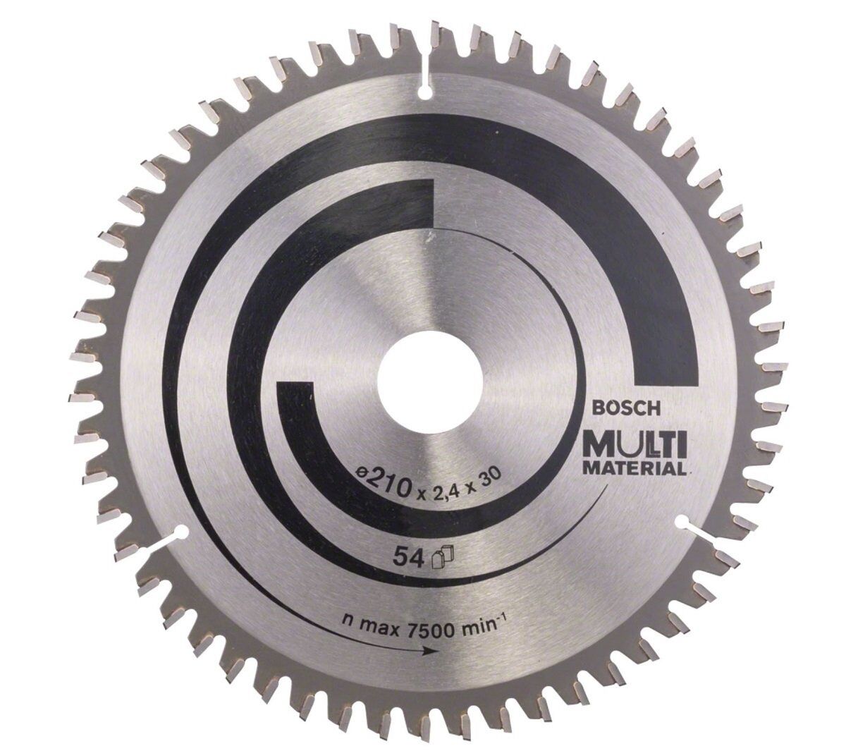 BOSCH PRO MultiMaterial 210x30x2,8 mm 54 Diş Elmas Daire Testere (2608640511)