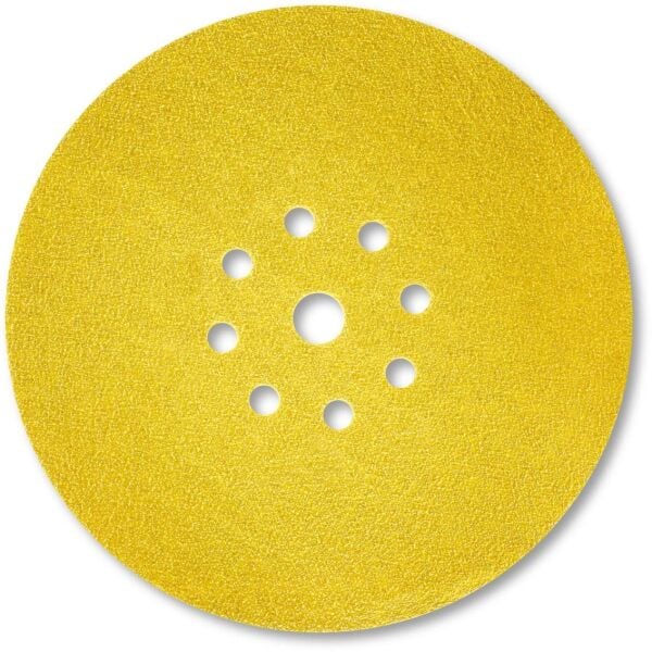 NORTON A296 225 mm Delikli-Yuvarlak Alçı Duvar Zımparası Cırtlı (Kum Seçiniz)