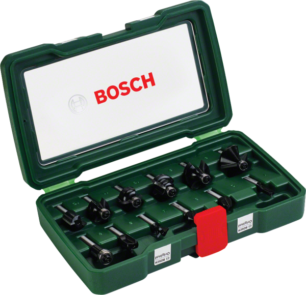 BOSCH 8 mm Ahşap Freze Uç Seti 12 Parça (2607019466)