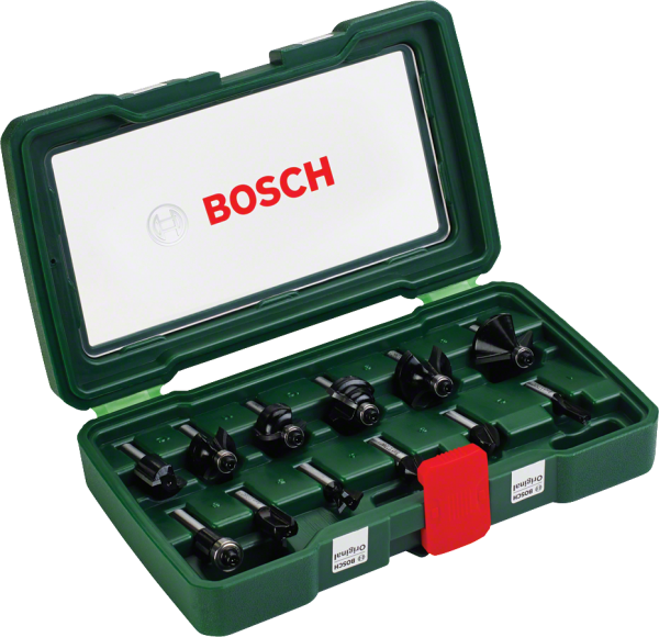 BOSCH 8 mm Ahşap Freze Uç Seti 12 Parça (2607019466)