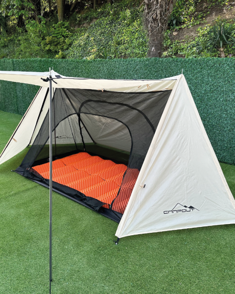 NURGAZ Campout Mercury 1 Bushcraft Kamp Çadırı (4 Mevsim-1 Kişilik)