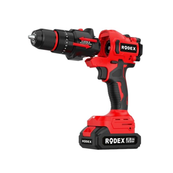 Rodex RDX2705 Akülü Çok Amaçlı 5 Fonksiyonlu Makina 2x2Ah