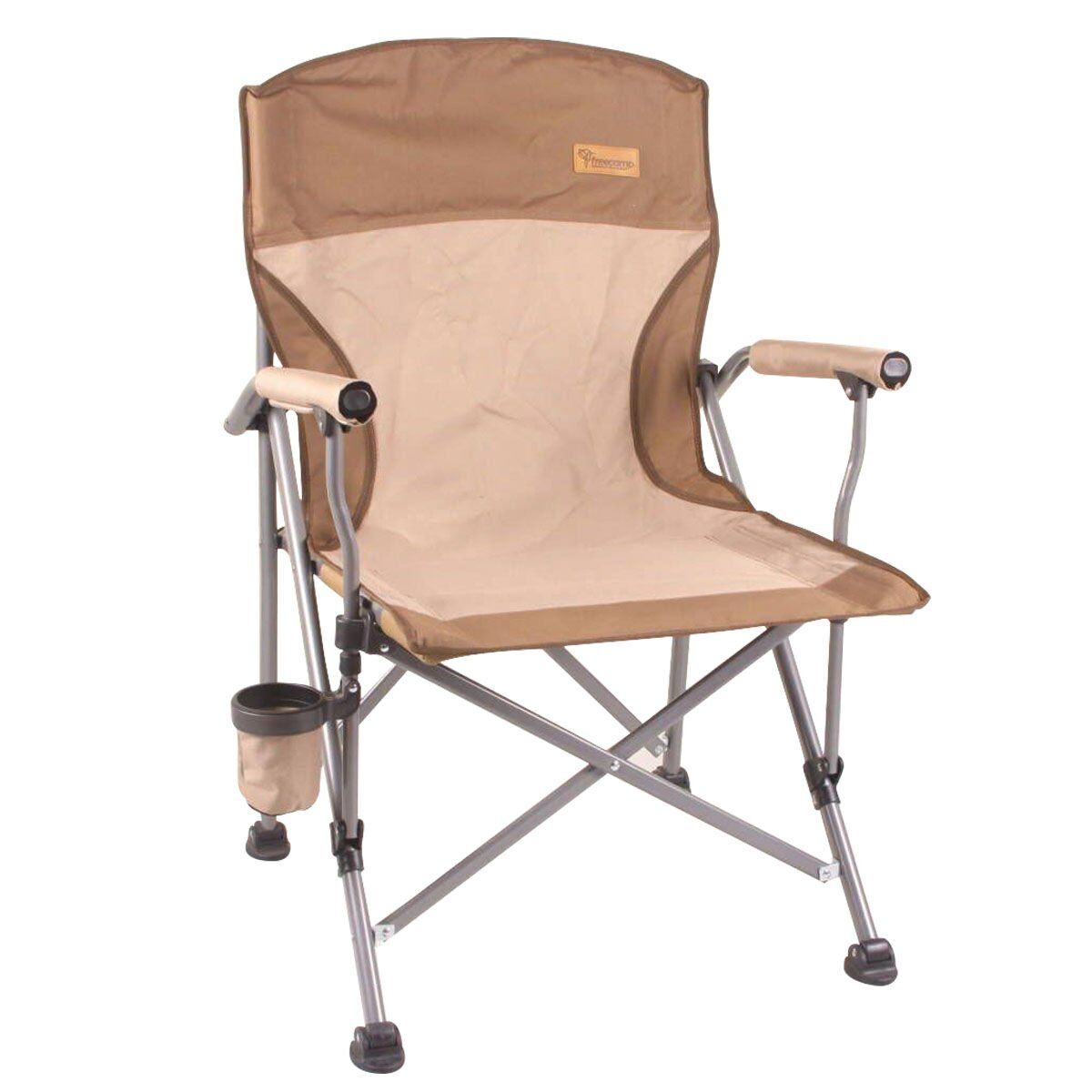 FREECAMP Huxley Katlanır Kamp Sandalyesi (Kahverengi)