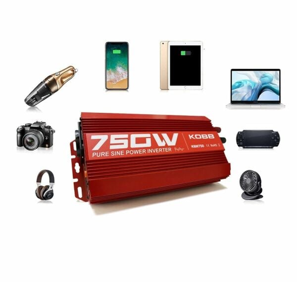 KOBB KBN750 Araç İçi Inverter Dönüştürücü 12V/220V 750 Watt