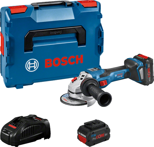 BOSCH GWS 18V-15 SC Akülü Avuç Taşlama 18 Volt 8.0 Ah