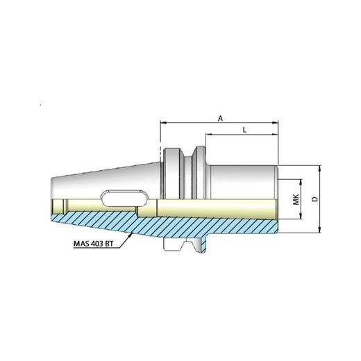 Heikenei BT50 Mors Adaptörü MAS403
