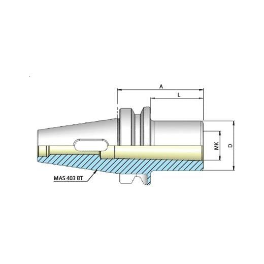 Heikenei BT50 Mors Adaptörü MAS403