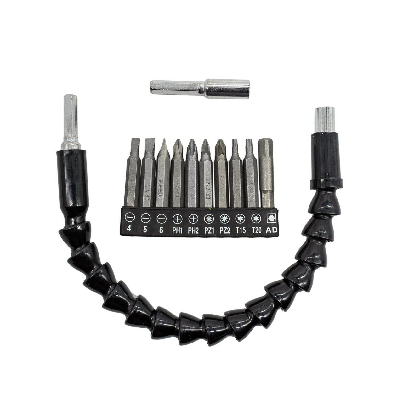 NEXON 5069 Esnek Bükülebilir Vidalama Adaptörü Seti 12 Parça