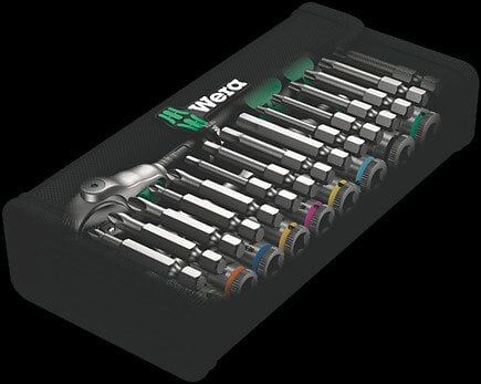 WERA 8100 SC 6 Zyklop Speed 1/4'' Cırcır Seti 28 Parça (05004016001)