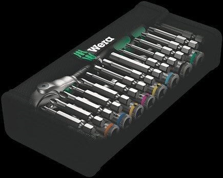 WERA 8100 SC 6 Zyklop Speed 1/4'' Cırcır Seti 28 Parça (05004016001)