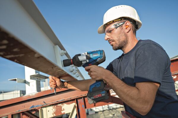 BOSCH GDS 18 V-1600 HC Şarjlı Somun Sıkma 18 Volt 8.0 Amper Çift Akülü