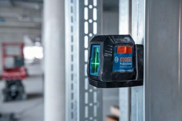 BOSCH GLL 12-22 G Çapraz Çizgili Yeşil Lazer Terazi