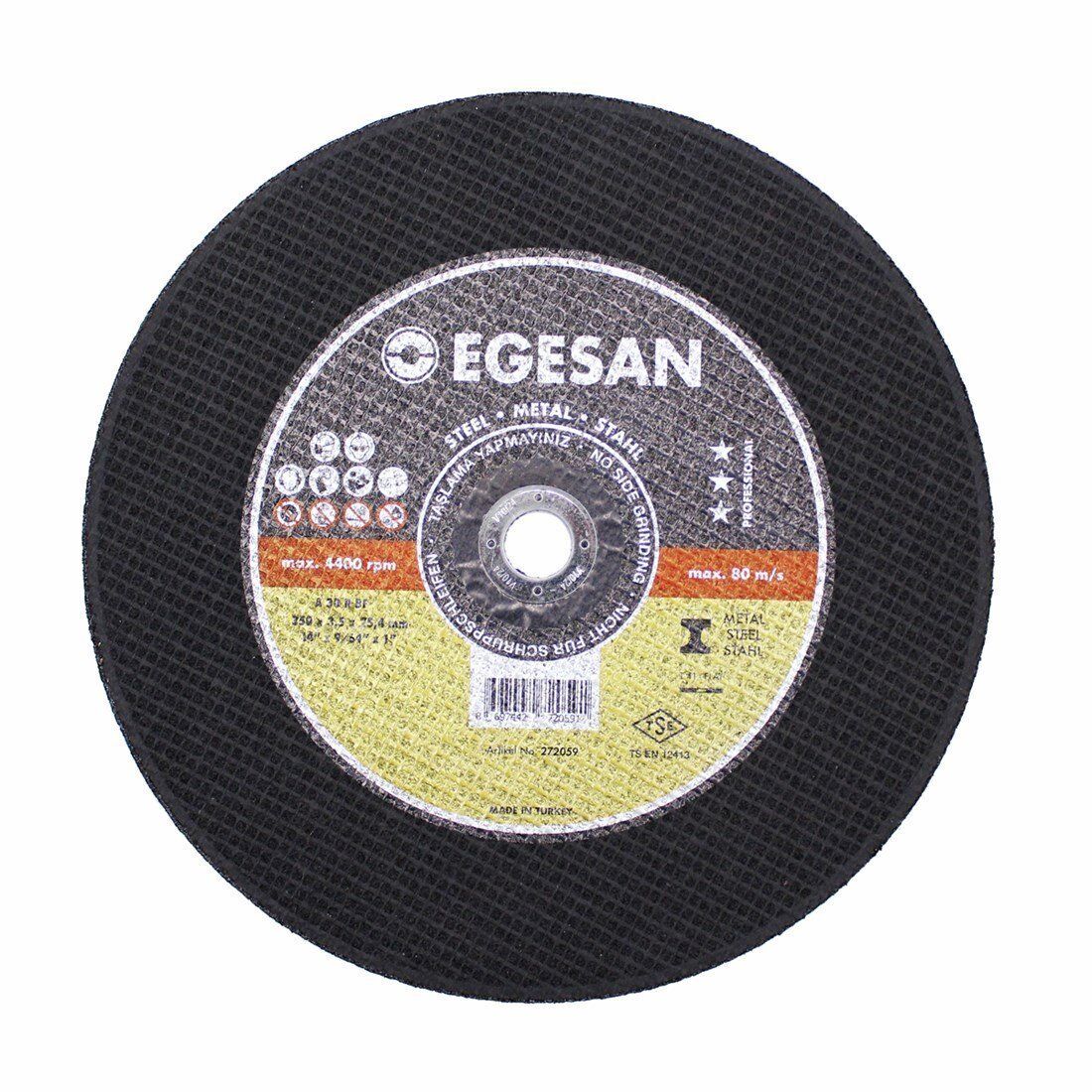 EGESAN 350x3.5x25.4 mm Flex Metal Kesme Taşı
