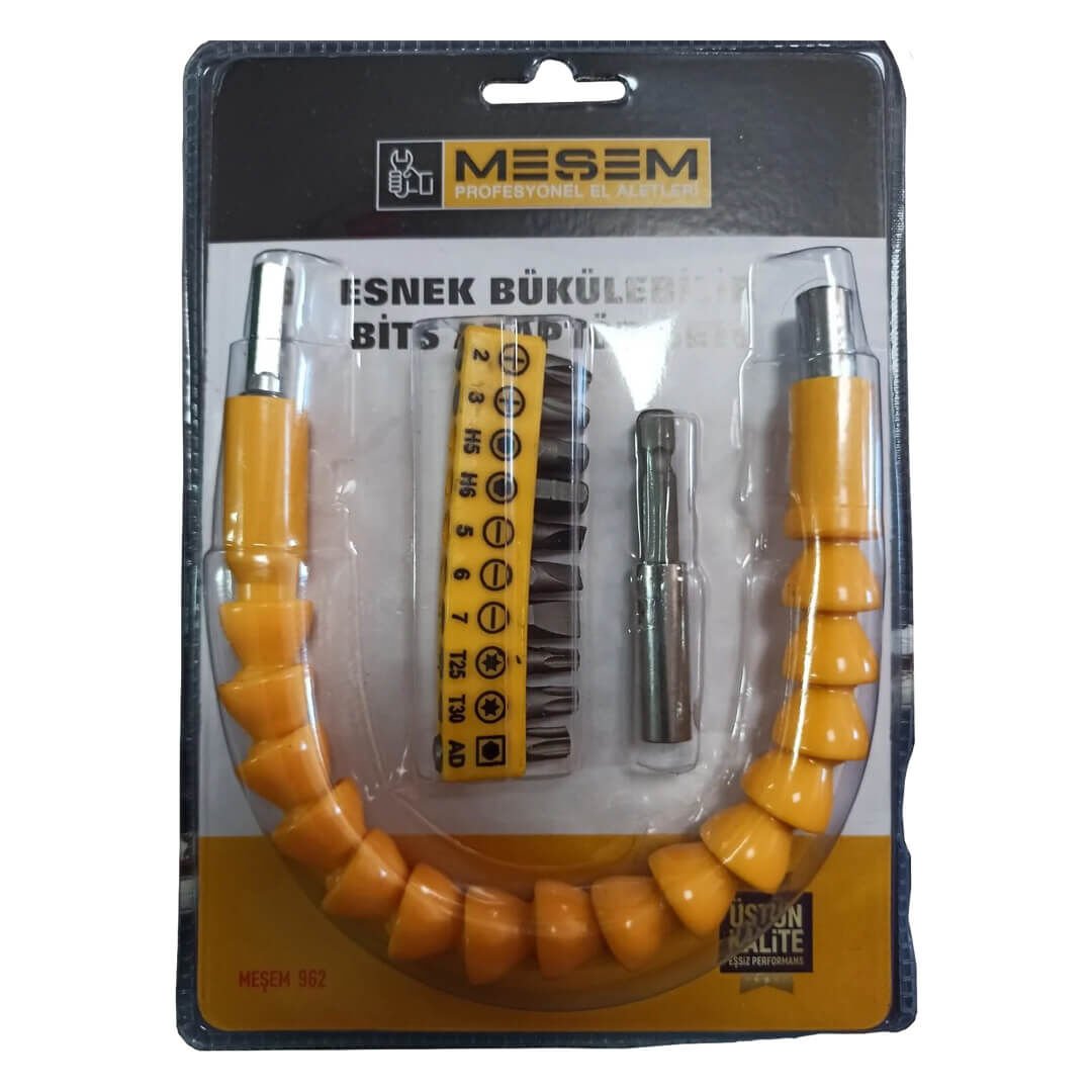Meşem Akrobat Bükülebilir Bits Şarjlı Tornavida Ucu