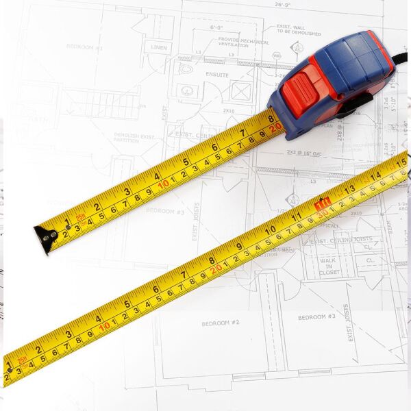WORKPRO WP261008 3Mx16mm/10Ft. Naylon Kaplama Sarı Çelik Şerit Metre