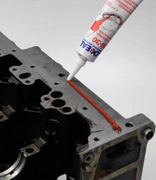 Loxeal 59-30 Silikon Sıvı Conta Kırmızı 75ML