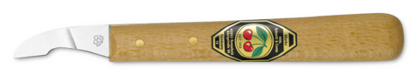 KIRSCHEN Two Cherries Kısa Eğri Ağızlı Ahşap Oyma Bıçağı (3351000)