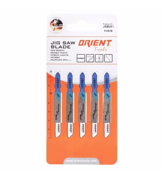 Orient Jıg Saw Metal Dekupaj Testere Bıçağı 5 Adet JSB201