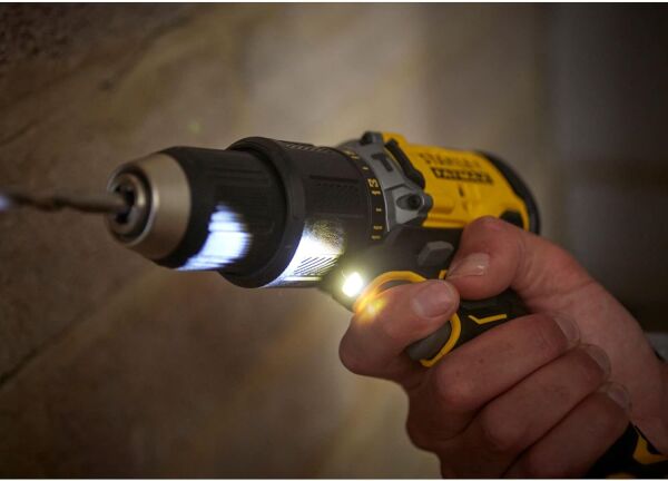 Stanley Fatmax 18V Şarjlı Kömürsüz Darbeli Matkap & Şarjlı Somun Sıkma 1x4Ah Akü - SFMCK217M1S