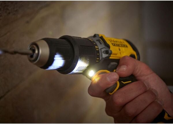 Stanley Fatmax 18V Şarjlı Kömürsüz Darbeli Matkap & Şarjlı Somun Sıkma 1x4Ah Akü - SFMCK217M1S
