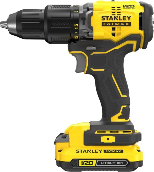 Stanley Fatmax 18V Şarjlı Kömürsüz Darbeli Matkap & Şarjlı Somun Sıkma 1x4Ah Akü - SFMCK217M1S