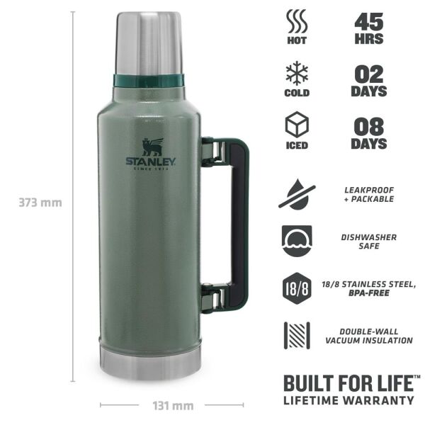STANLEY Klasik Vakumlu Paslanmaz Çelik Termos 1.9