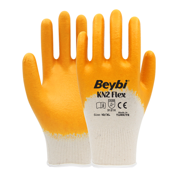 BEYBİ KN-2 Flex Nitril İş Eldiven 10 Numara