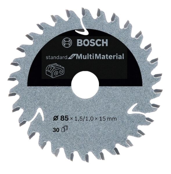 BOSCH Pro Multi Material 85 mm 30 Diş Elmas Daire Testere (Ahşap - Aluminyum için)