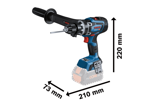 BOSCH GSB 18V-150 C Kömürsüz Şarjlı Darbeli Matkap 18 Volt 8.0 Ah