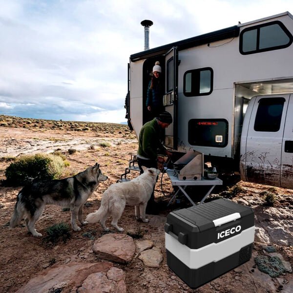 ICECO YCD60S Kompresörlü Araç Buzdolabı 56 Litre 12/24 Volt