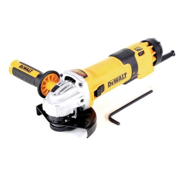 DEWALT DWE4257-QS 125 MM DEVIR AYARLI PROFESYONEL AVUÇ TAŞLAMA 1500W