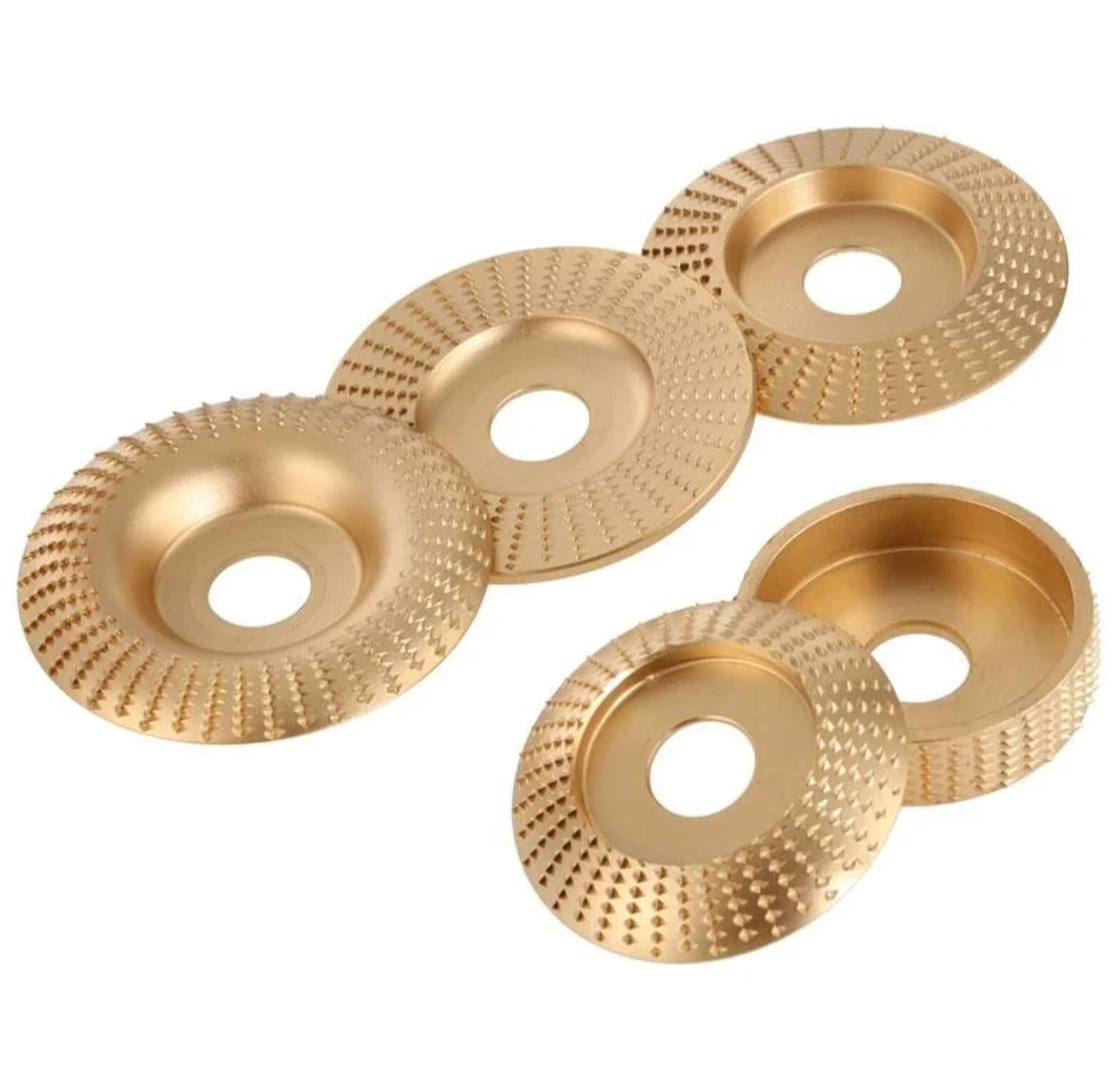 NEXON 6230 Ahşap İşleme Törpü Disk Seti 5 Parça (Avuç Taşlama İçin)