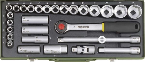 PROXXON Lokma Takımı 29 Parça 1/2'' (23000)