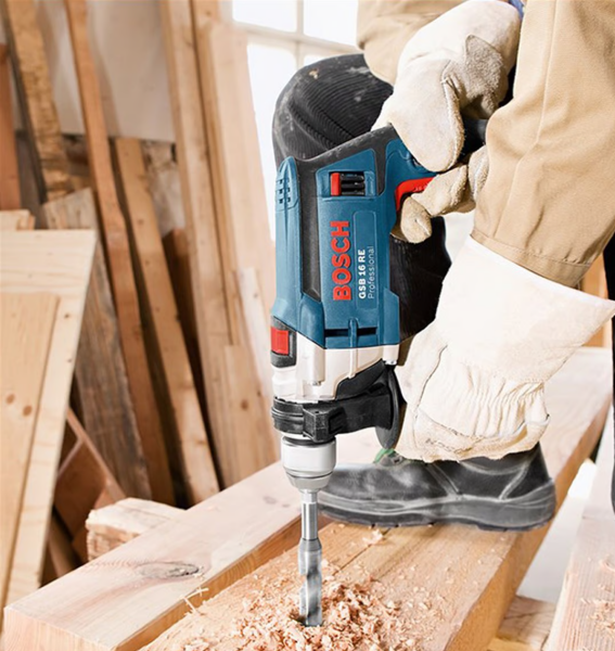 Bosch GSB 16 RE Darbeli Matkap 750 Watt - 060114E500