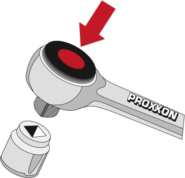 PROXXON Bits ve Lokma Takımı 36 Parça 1/4'' (23080)