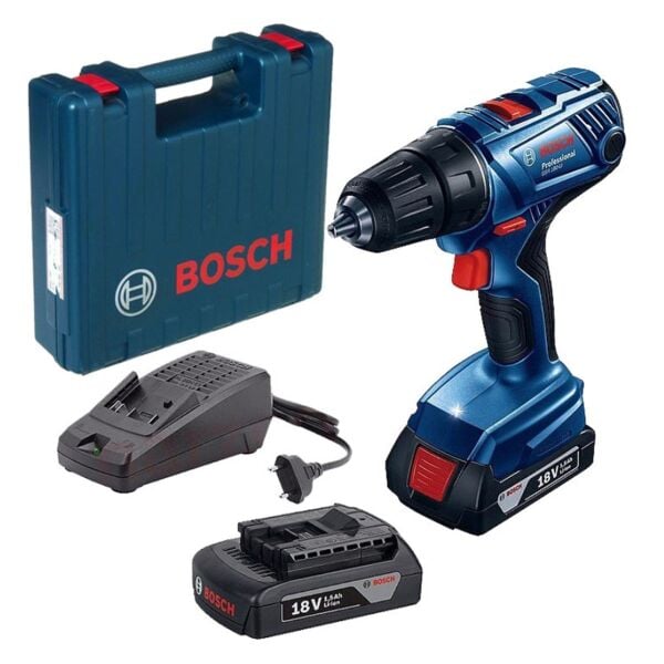 Bosch GSR 180 18V Li-ion Akülü Delme Vidalama Makinesi 2x2.0Ah - 06019F8109