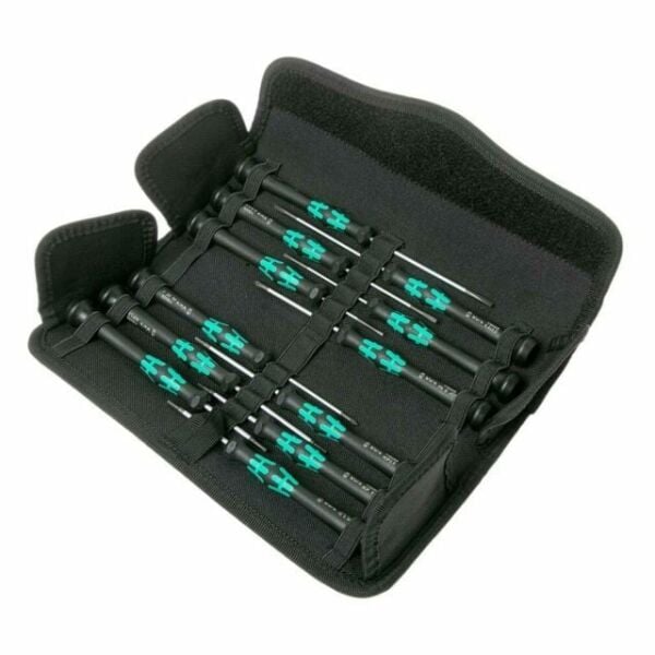 WERA Kraftform Elektronikçi Tornavida Seti 12 Parça (05073675001)
