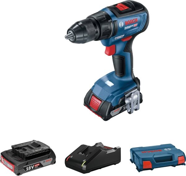 Bosch GSR 18 V-50 18 W 2 Ah Akülü Delme Vidalama - 06019H5000