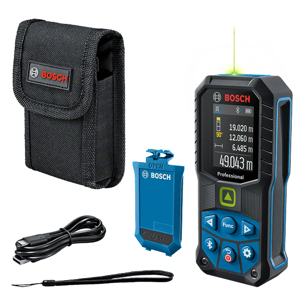 Bosch GLM 50-27 CG Yeşil Lazerli Uzaklık Ölçer - 0601072U00