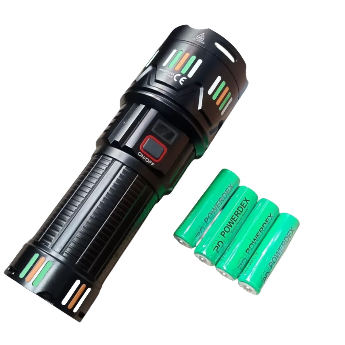 POWERDEX PD-12800 Şarjlı Zoomlu El Feneri 4500 Lümen