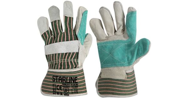 STARLINE E-041 YS Takviyeli Deri İş Eldiveni 10 Numara